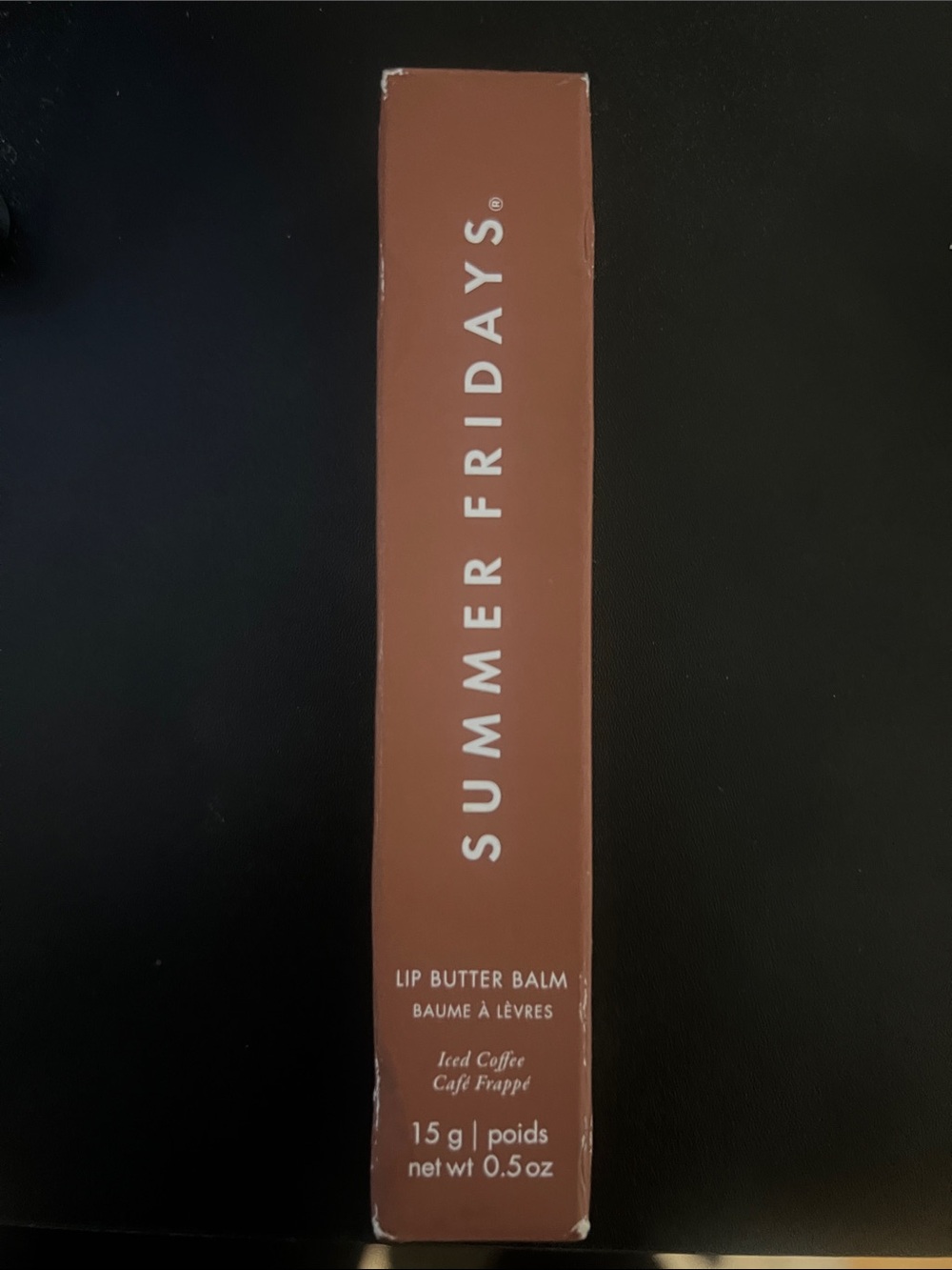 Summer Fridays Lip Butter Balm — Iced Coffee Brown